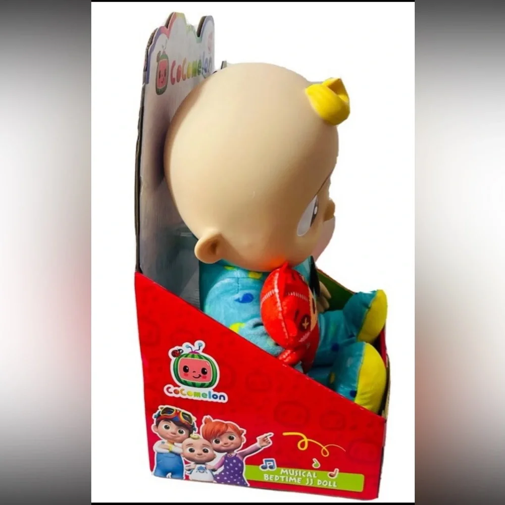 Cocomelon Musical Bedtime JJ Doll With Plush Tummy‎